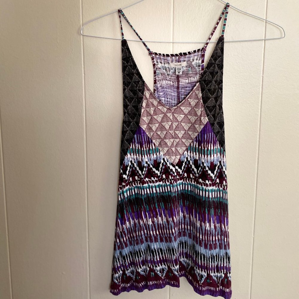 ☯️ UO Ecote Boho Multi Patterened Tank Top ☮️